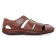 sandales marron mode homme printemps été vue 2