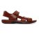 sandales marron mode homme printemps été vue 2