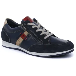 tennis-baskets-mode marine muticolore même style de chaussures en ligne pour hommes que les  Fluchos