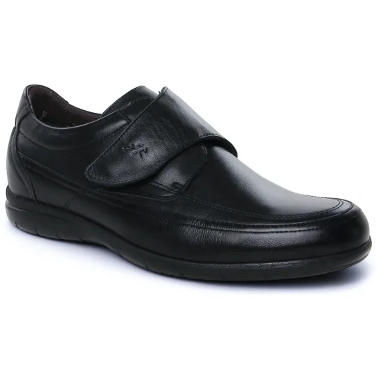 Mocassins Fluchos 8782 Noir, vue principale de la chaussure homme