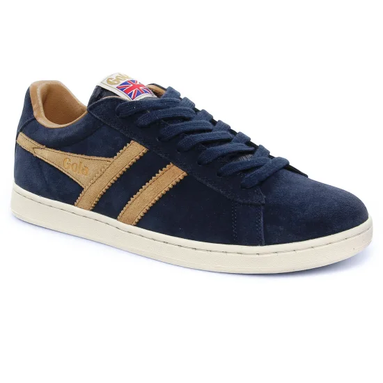 Tennis Gola Equipe Suede Navy, vue principale de la chaussure homme