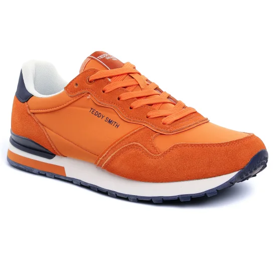 Tennis Teddy Smith 120097 Orange, vue principale de la chaussure homme