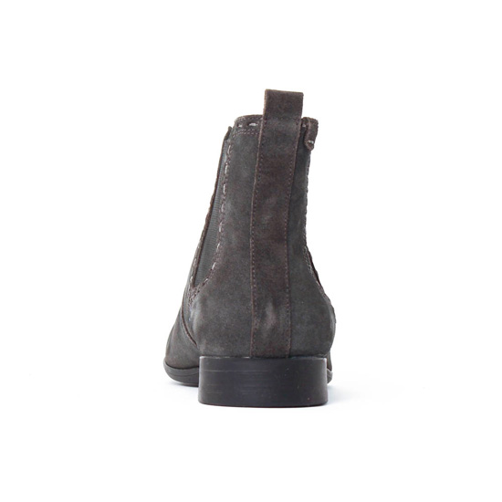boots marron taupe mode homme automne hiver - Photo Produit 7