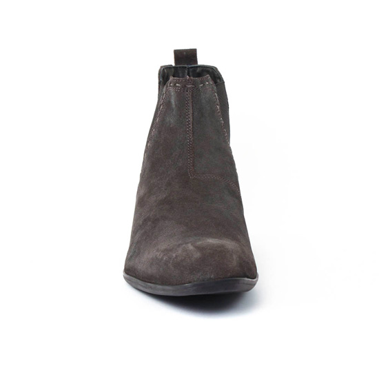 boots marron taupe mode homme automne hiver - Photo Produit 6
