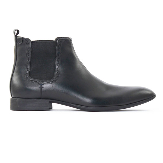 boots noir mode homme automne hiver - Photo Produit 2