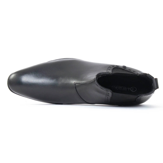 boots noir mode homme automne hiver - Photo Produit 4