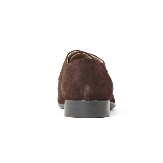 derbies nubuck marron mode homme automne hiver - Photo Produit 7