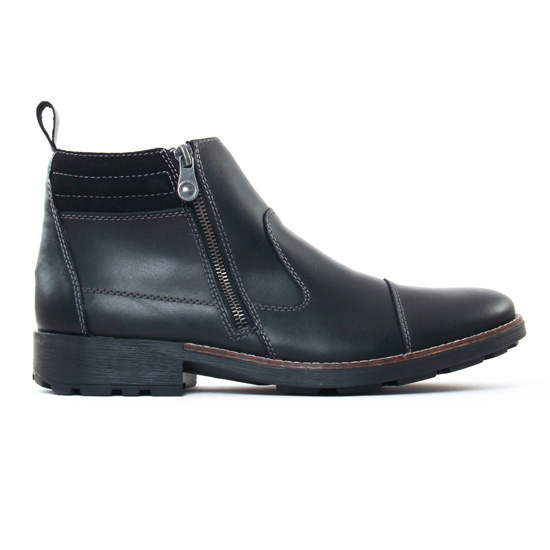 boots noir mode homme automne hiver - Photo Produit 2