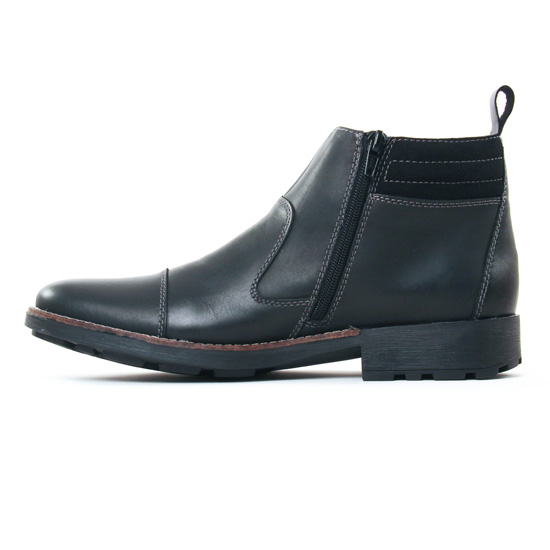 boots noir mode homme automne hiver - Photo Produit 3