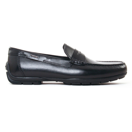 mocassins noir mode homme automne hiver - Photo Produit 2