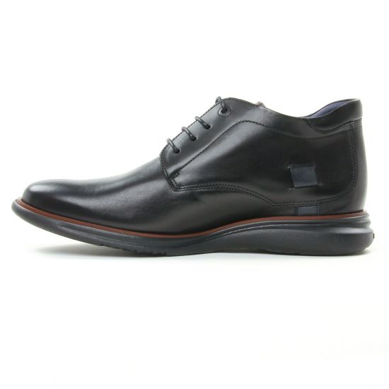 chaussures montantes noir mode homme automne hiver - Photo Produit 3