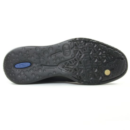 chaussures montantes noir mode homme automne hiver - Photo Produit 5