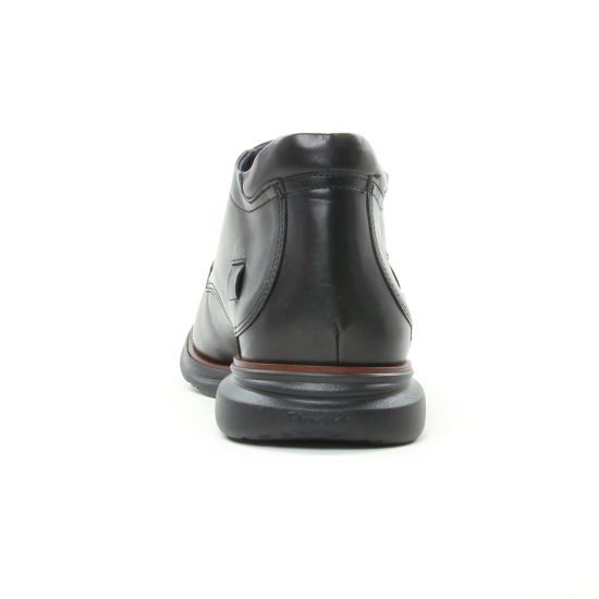 chaussures montantes noir mode homme automne hiver - Photo Produit 7