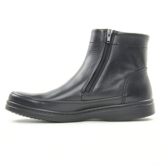 boots noir mode homme automne hiver - Photo Produit 3
