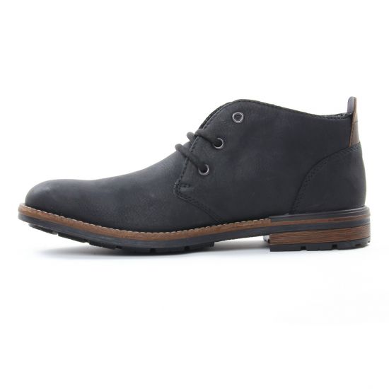 bottines Chukka noir mode homme automne hiver - Photo Produit 3