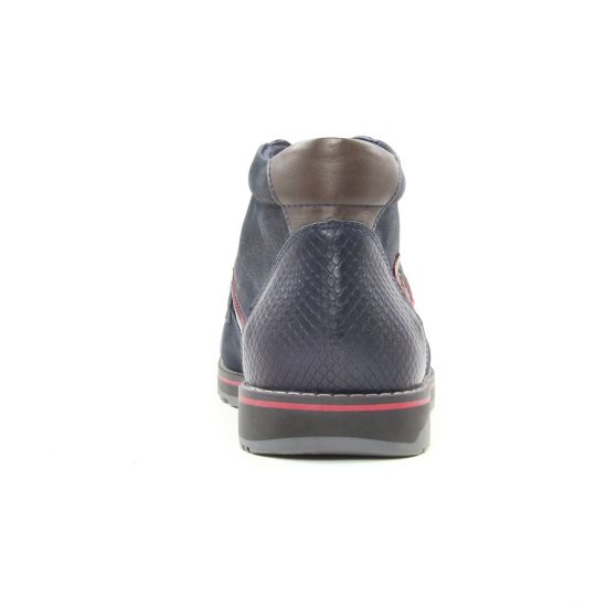 bottines Chukka bleu marine mode homme automne hiver - Photo Produit 7