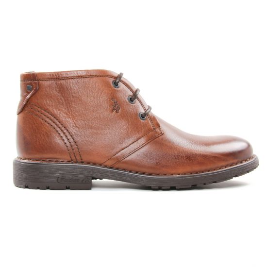 bottines Chukka marron mode homme automne hiver - Photo Produit 2