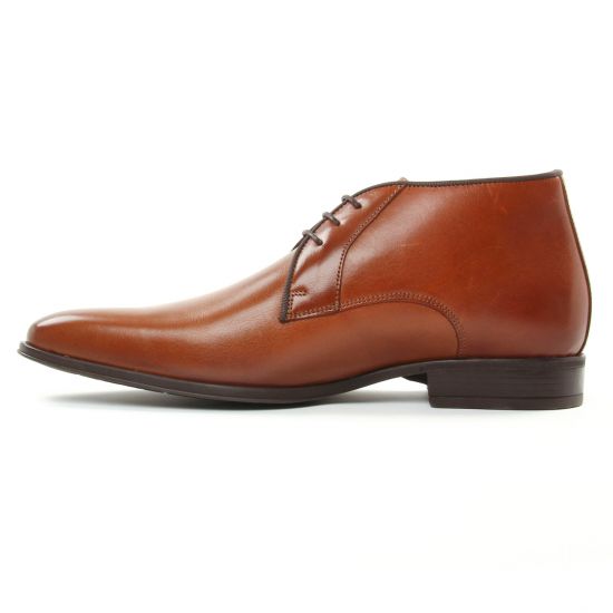 bottines Chukka marron mode homme automne hiver - Photo Produit 3