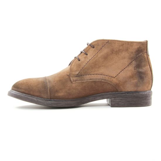 bottines Chukka marron mode homme automne hiver - Photo Produit 3