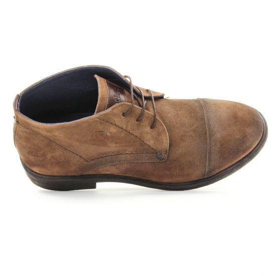 bottines Chukka marron mode homme automne hiver - Photo Produit 4
