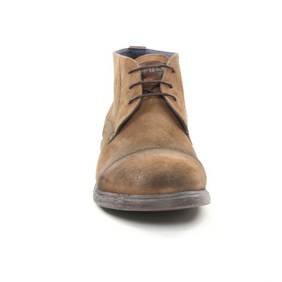 bottines Chukka marron mode homme automne hiver - Photo Produit 6