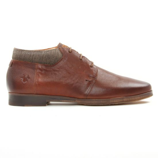 bottines Chukka marron mode homme automne hiver - Photo Produit 2
