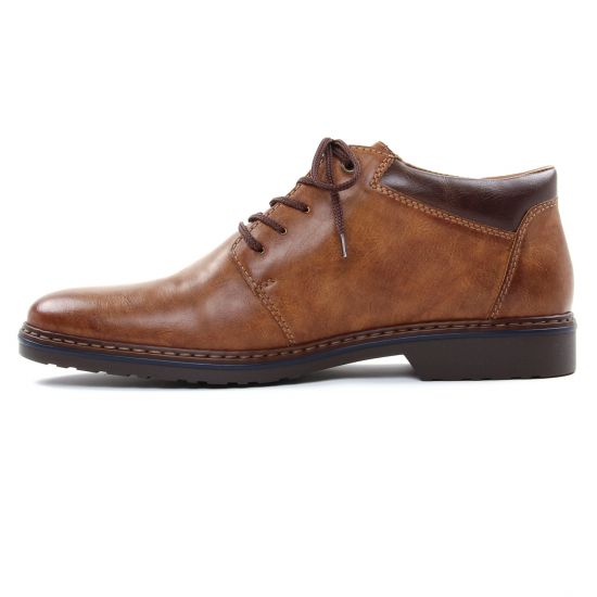 bottines Chukka marron mode homme automne hiver - Photo Produit 3