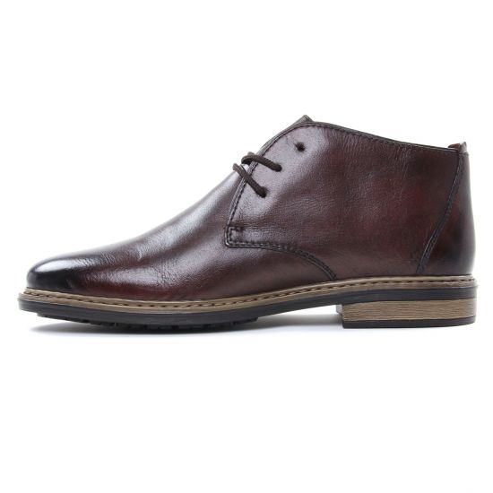 bottines Chukka marron mode homme automne hiver - Photo Produit 3
