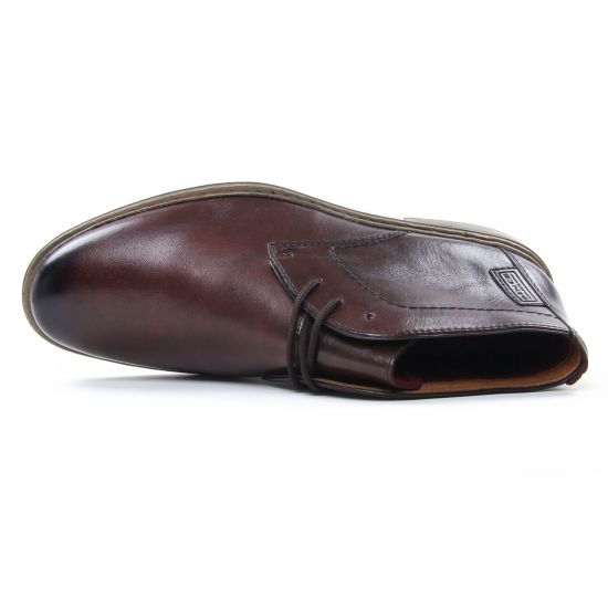 bottines Chukka marron mode homme automne hiver - Photo Produit 4