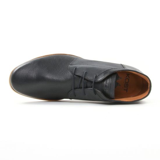 bottines Chukka noir gris mode homme automne hiver - Photo Produit 4