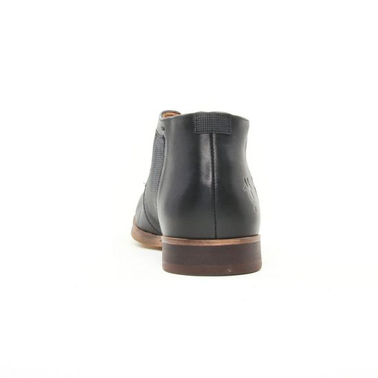 bottines Chukka noir gris mode homme automne hiver - Photo Produit 7