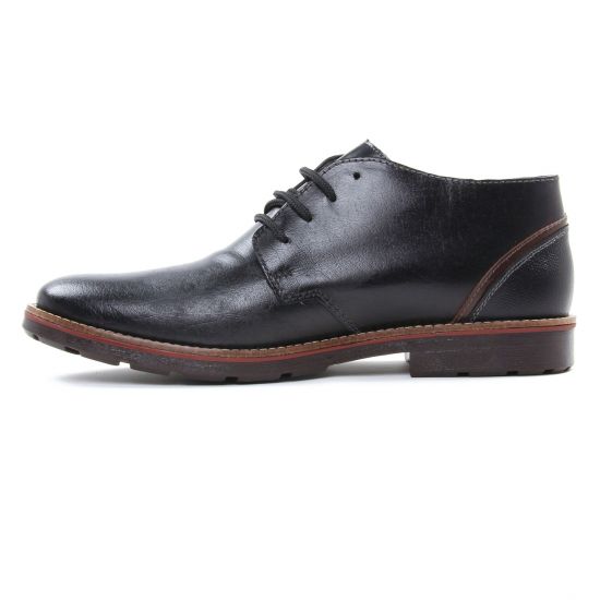 bottines Chukka noir mode homme automne hiver - Photo Produit 3