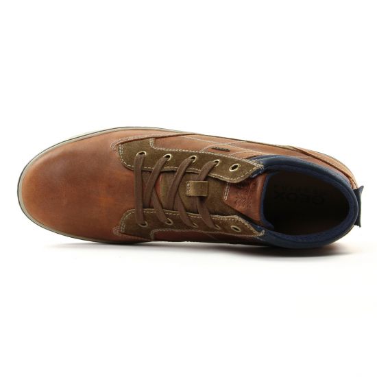 chaussures montantes marron mode homme automne hiver - Photo Produit 4