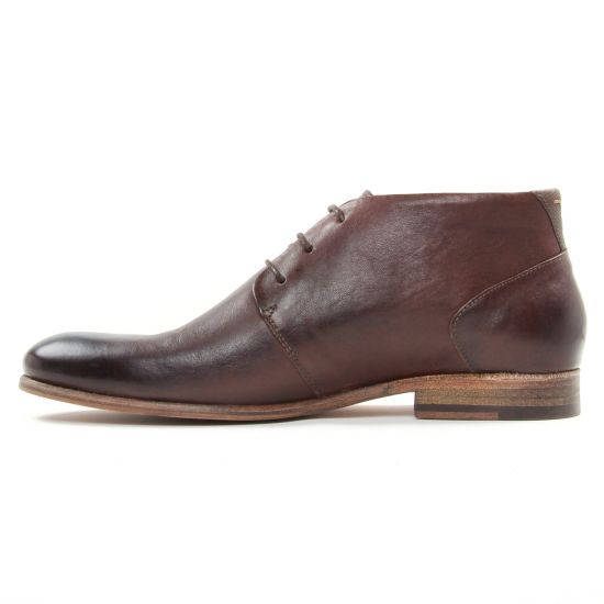 bottines Chukka marron mode homme automne hiver - Photo Produit 3