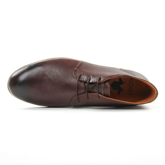 bottines Chukka marron mode homme automne hiver - Photo Produit 4