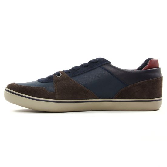 tennis et baskets mode bleu marron mode homme automne hiver - Photo Produit 3