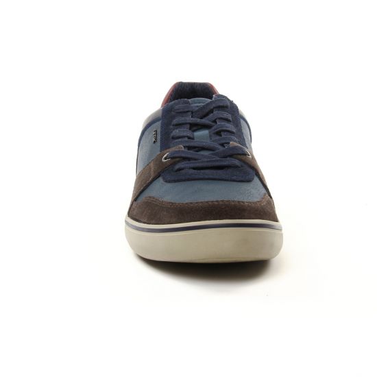 tennis et baskets mode bleu marron mode homme automne hiver - Photo Produit 6