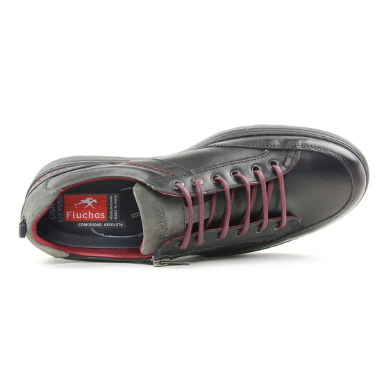 tennis et baskets mode gris noir mode homme automne hiver - Photo Produit 4