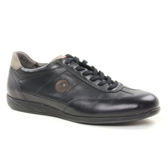 Chaussures Mocassin Professionnelles Fluchos - Cuir Noir, Semelle Antidérapante