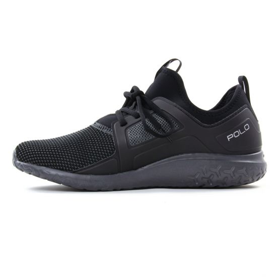 baskets noir gris mode homme automne hiver - Photo Produit 3