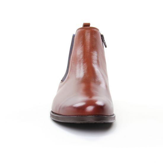 boots marron mode homme automne hiver - Photo Produit 6