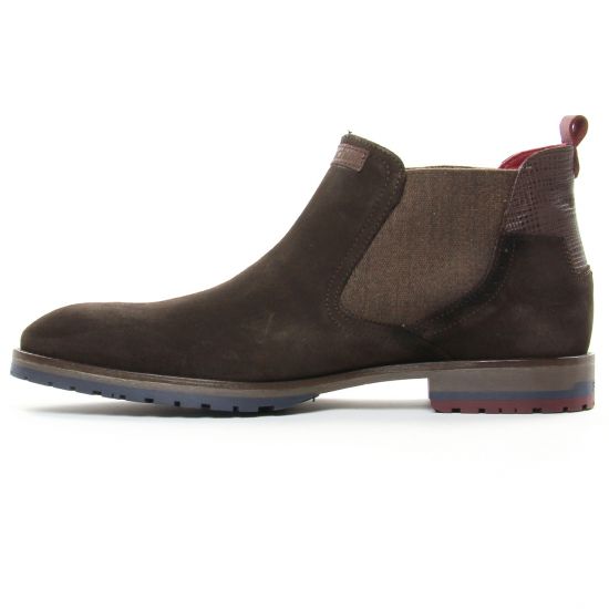 boots marron mode homme automne hiver - Photo Produit 3