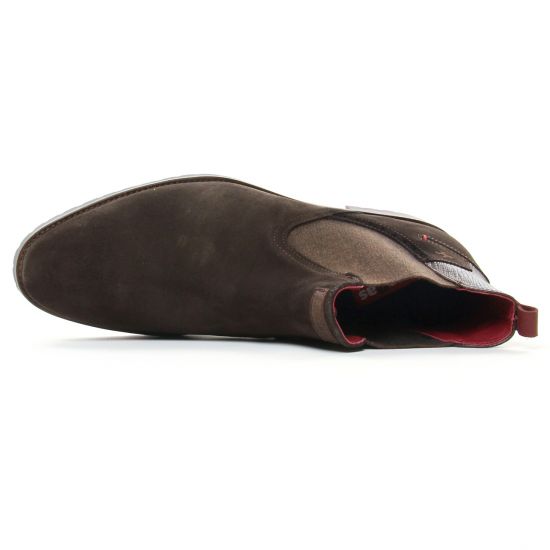 boots marron mode homme automne hiver - Photo Produit 4