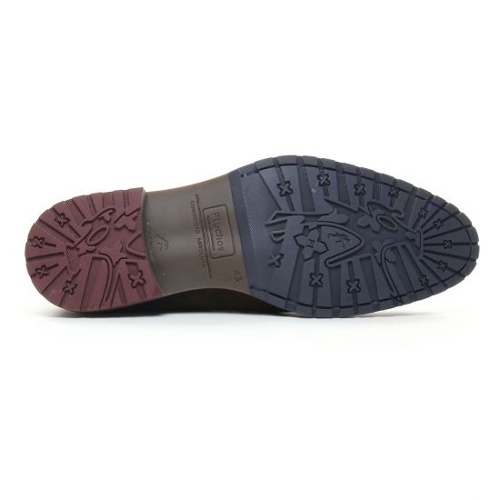 boots marron mode homme automne hiver - Photo Produit 5