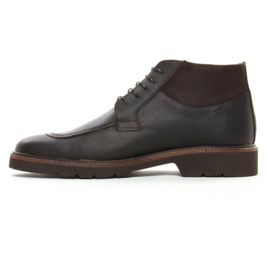 boots marron mode homme automne hiver - Photo Produit 3