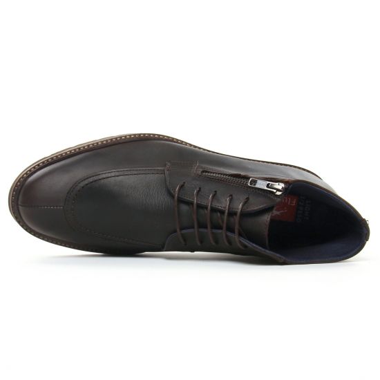boots marron mode homme automne hiver - Photo Produit 4