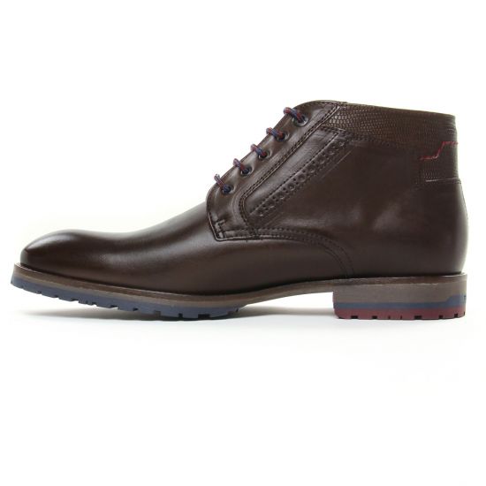 chaussures montantes marron mode homme automne hiver - Photo Produit 3