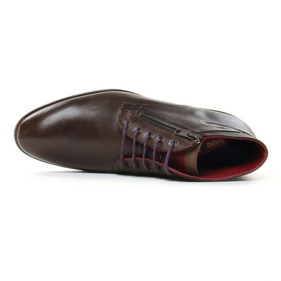 chaussures montantes marron mode homme automne hiver - Photo Produit 4