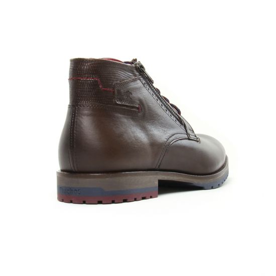 chaussures montantes marron mode homme automne hiver - Photo Produit 7