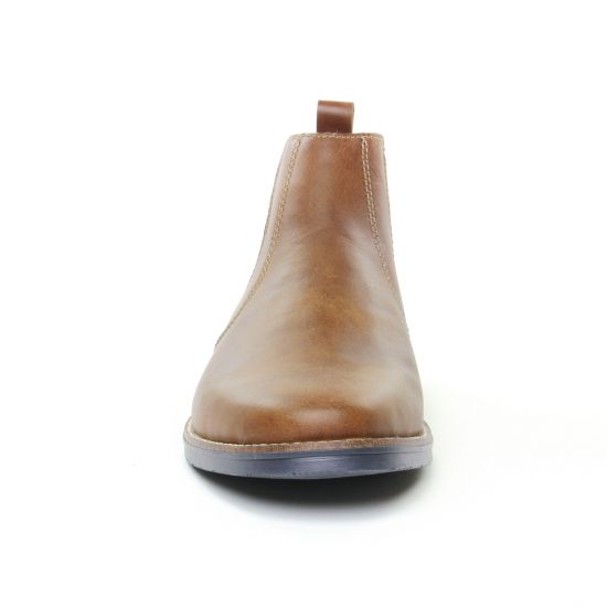 boots marron mode homme automne hiver - Photo Produit 6